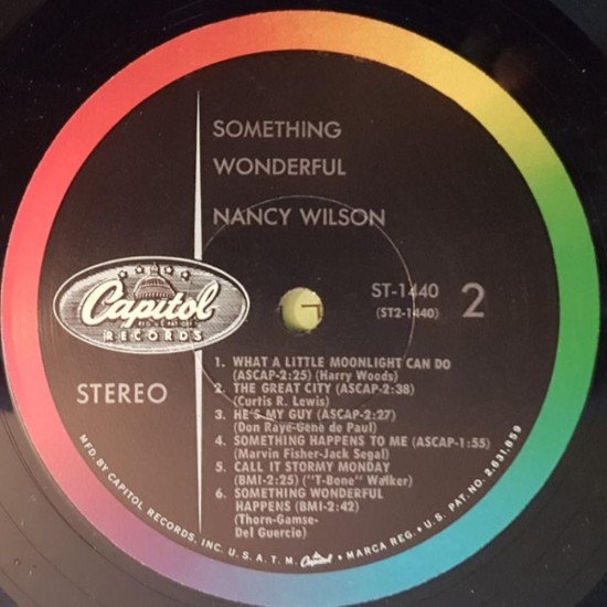 Nancy Wilson - Something Wonderfull