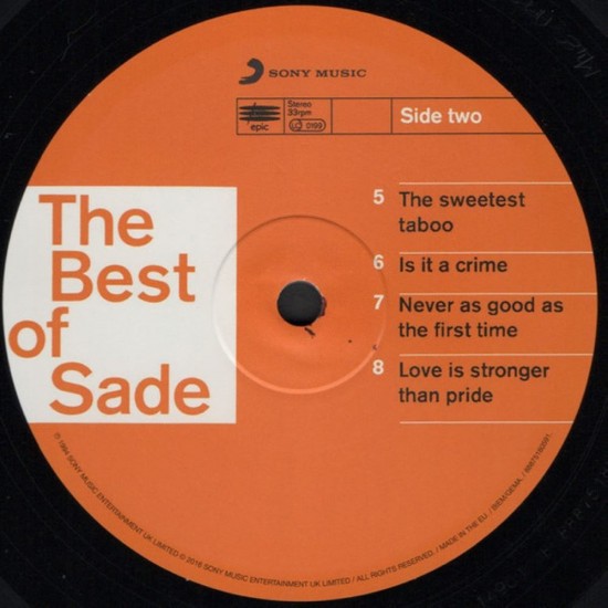 Sade - The Best Of Sade