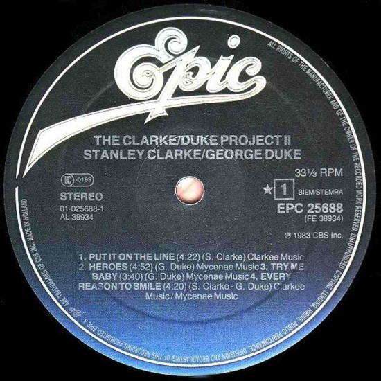 Stanley Clarke & George Duke - The Clarke Duke Project II