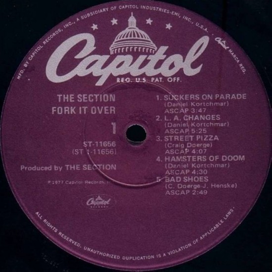 The Section - Fork It Over