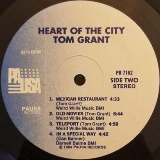 Tom Grant - Heart Of The City