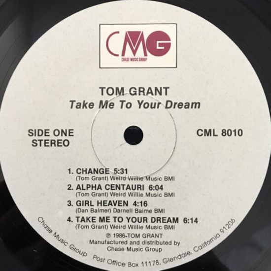 Tom Grant - Take Me To Your Dream