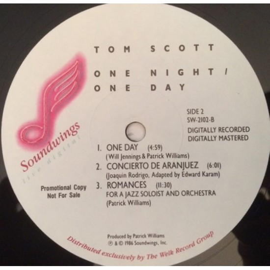 Tom Scott - One Night / One Day