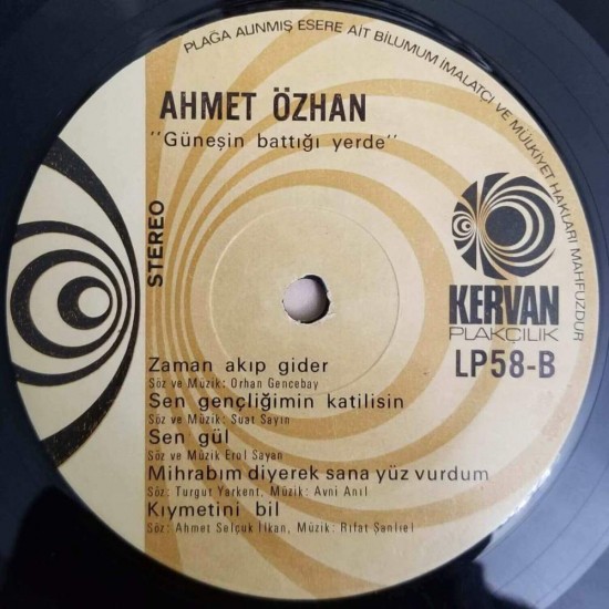 Ahmet Özhan - Güneşin Battığı Yerde