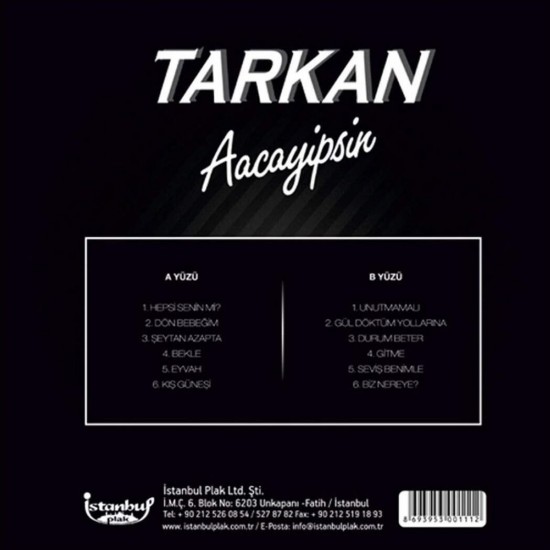 Tarkan - Aacayipsin