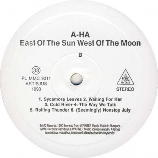 A-HA - East Of The Sun West Of The Moon