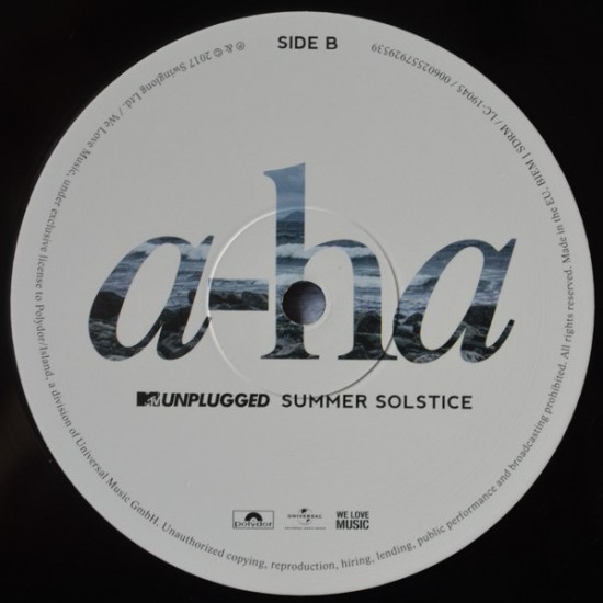A-HA - Mtv Unplugged (Summer Solstice)