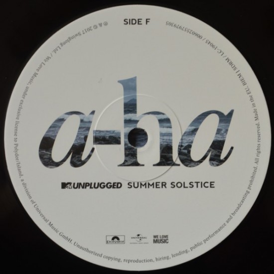 A-HA - Mtv Unplugged (Summer Solstice)
