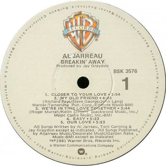 Al Jarreau - Breakin Away