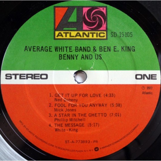 Average White Band & Ben E. King - Benny And Us