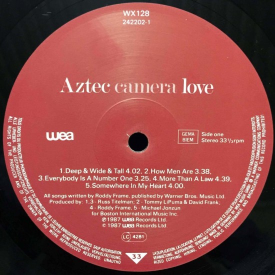 Aztec Camera - Love