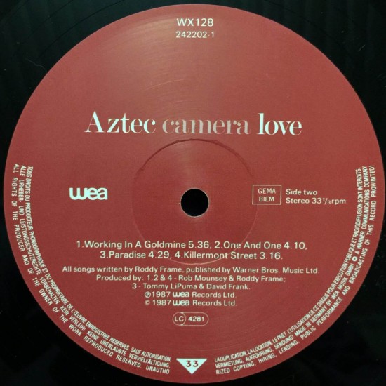 Aztec Camera - Love