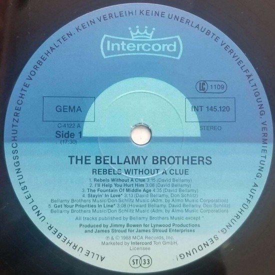 Bellamy Brothers - Rebels Without A Clue