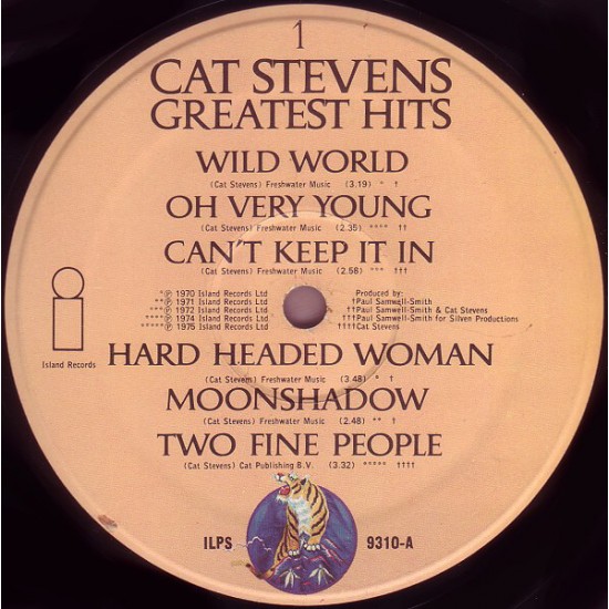 Cat Stevens - Greatest Hits