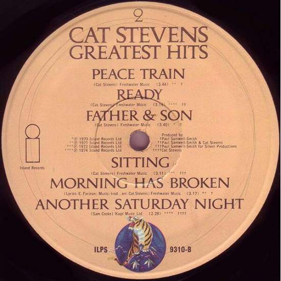 Cat Stevens - Greatest Hits