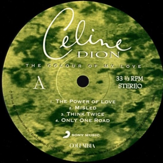 Celine Dion - The Color Of My Love