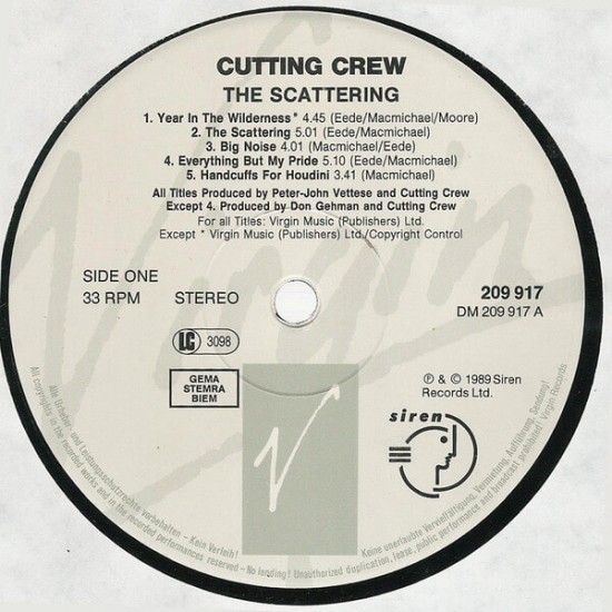 Cutting Crew - The Scattering