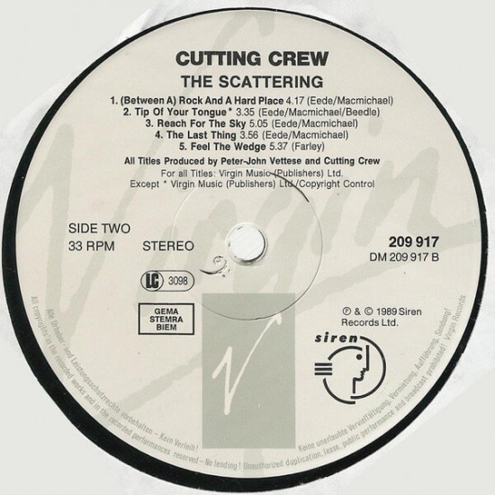 Cutting Crew - The Scattering