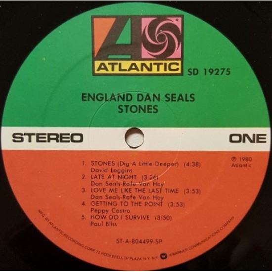 England Dan Seals - Stones