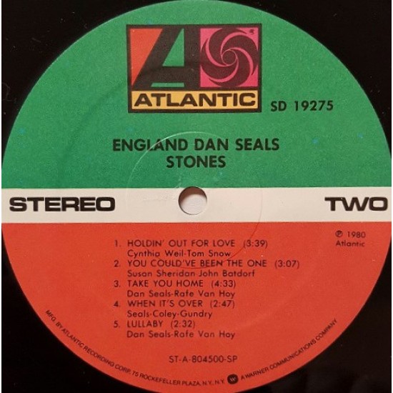 England Dan Seals - Stones