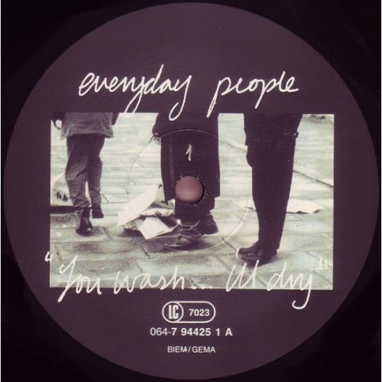 Everyday People - You Wash Ill Dry