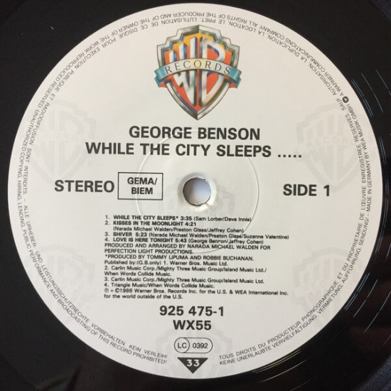 George Benson - While The City Sleeps