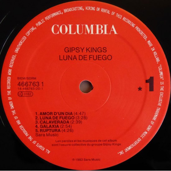 Gipsy Kings - Luna De Fuego