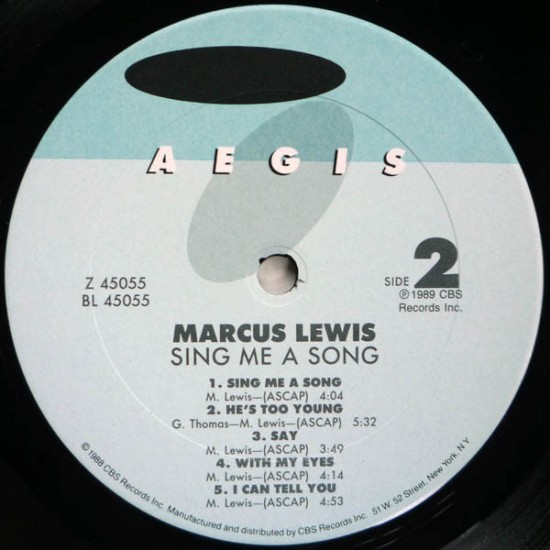 Marcus Lewis - Sign Me A Song