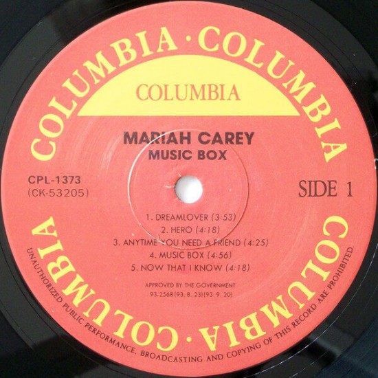 Mariah Carey - Music Box