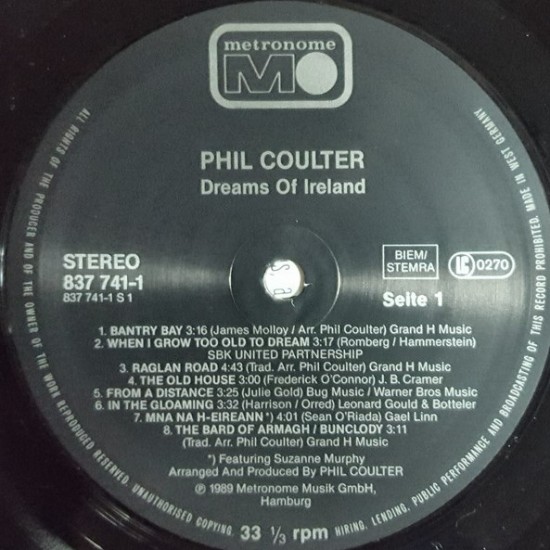 Phil Coulter - Dreams Of Ireland
