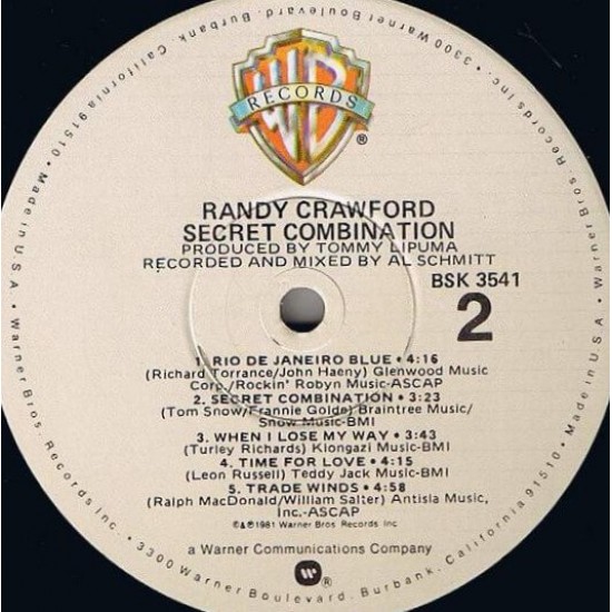 Randy Crawford - Secret Combination