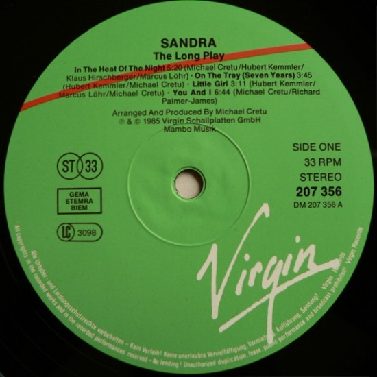 Sandra - The Long Play