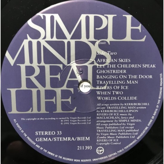 Simple Minds - Real Life