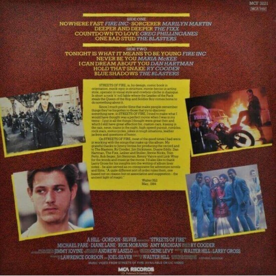 Soundtrack - Streets Of Fire
