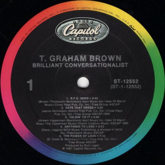 T. Graham Brown - Brilliant Conversationalist