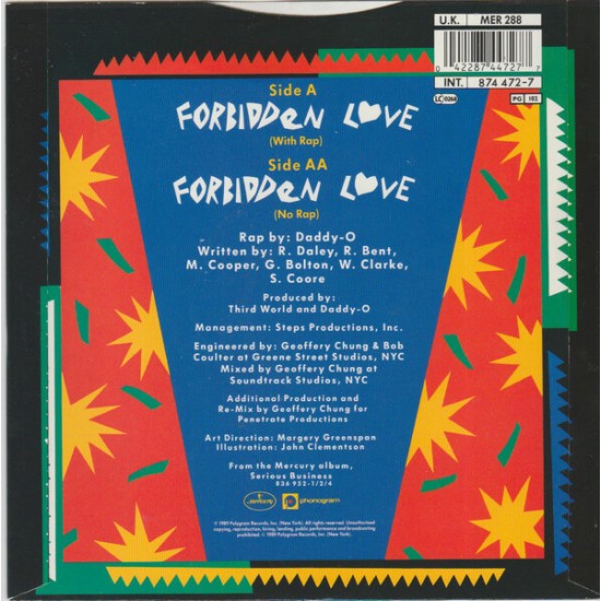 Third World - Forbidden Love Maxi Single