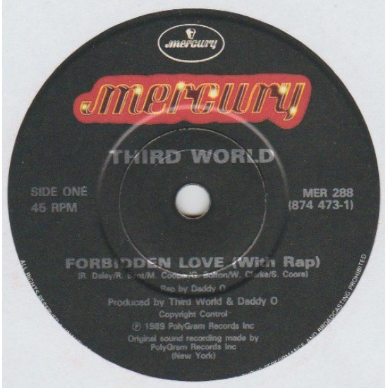 Third World - Forbidden Love Maxi Single