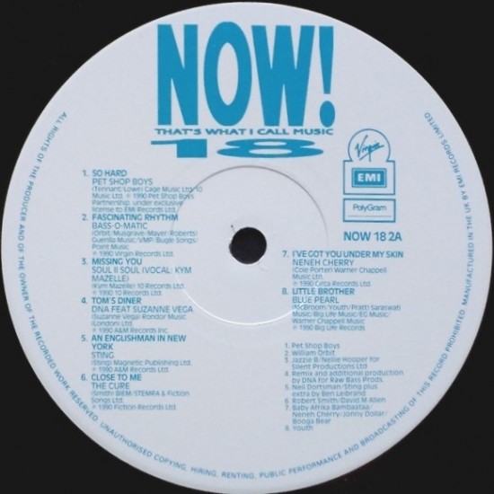 Various Artist - Now That's What I Call Music! 18