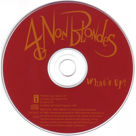 4 Non Blondes : Whats Up - CD