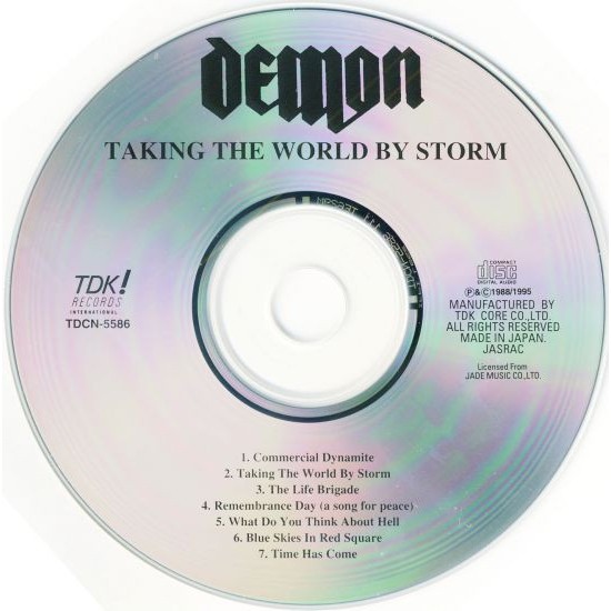 Demon : Taking The World By Storm - CD