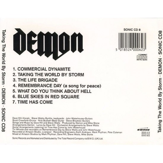 Demon : Taking The World By Storm - CD