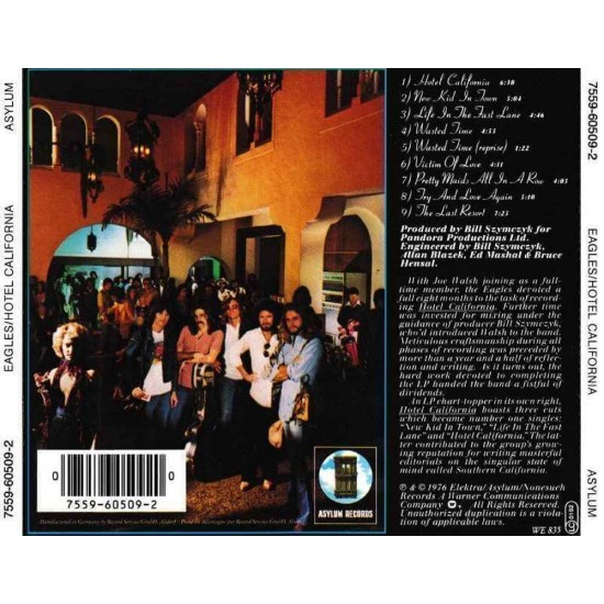 Eagles : Hotel California - CD