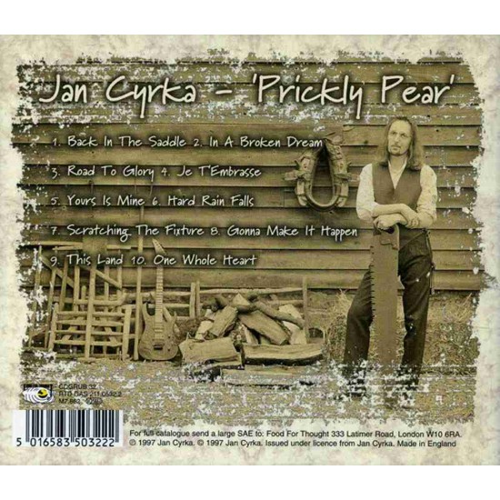 Jan Cyrka - Prickly Pear > CD