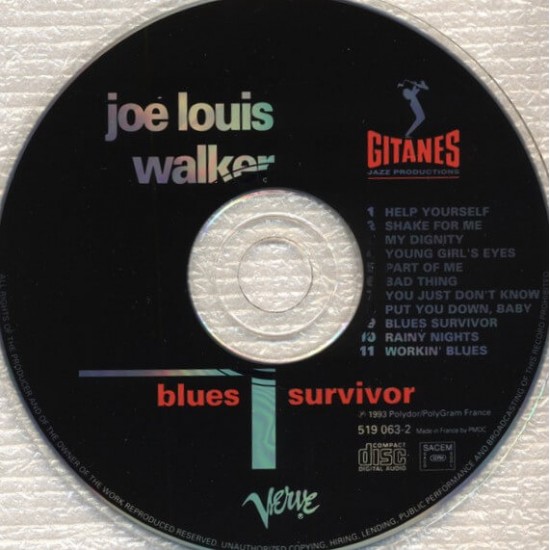 Joe Louise Walker : Blues Survivor - CD