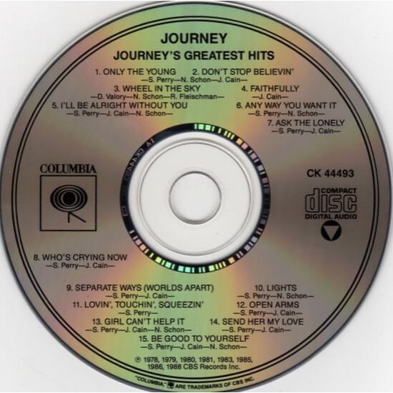 Journey : Greatest Hits - CD