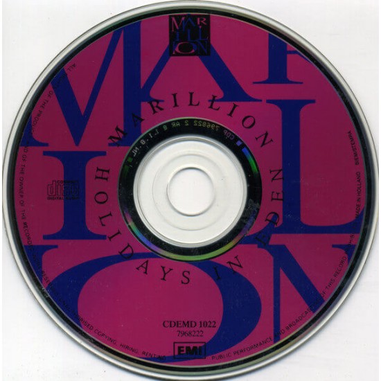 Marillion : Holidays In Eden - CD