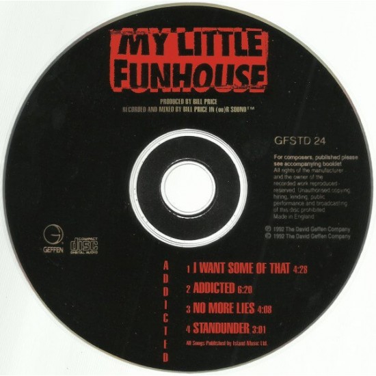 My Little Funhouse : Addicted - EP CD