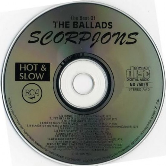 Scorpions : Hot And Slow - CD