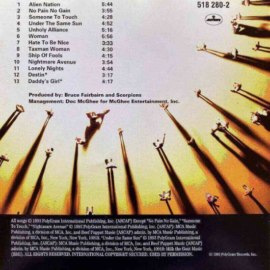 Scorpions : Face The Heat - CD