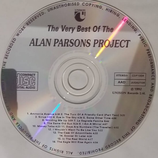 The Alan Parsons Project : The Best Of > CD